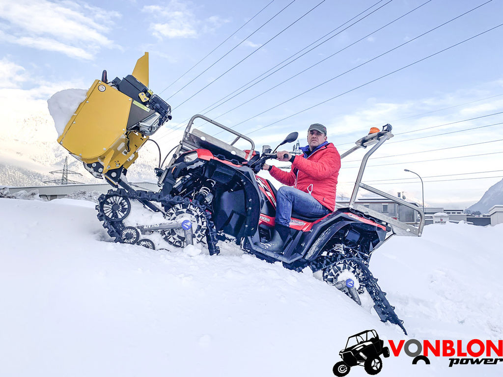 VONBLON MASCHINEN GMBH: ATV SCHNEEFRÄSE