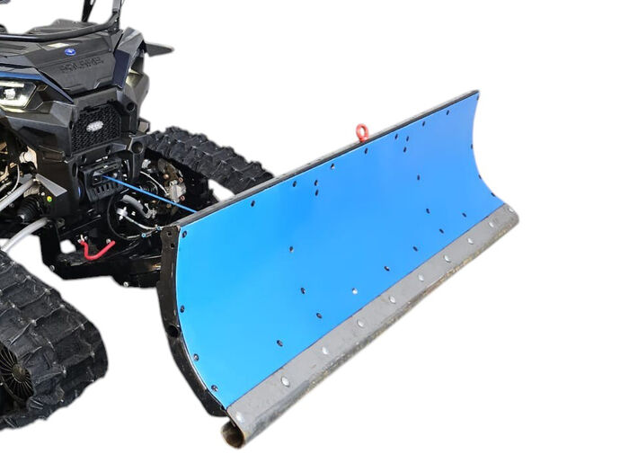 POLARIS PRO SCHNEESCHILD hydraulisch mit Verlängerung für Raupenbetrieb