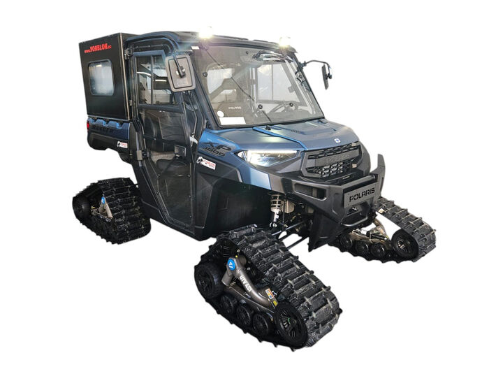 POLARIS RANGER 1000 XP mit Full Cab, Raupen & Dibond