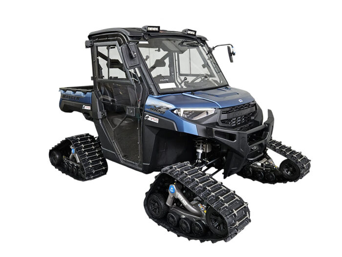 POLARIS RANGER 1000 XP mit Full Cab & Raupen