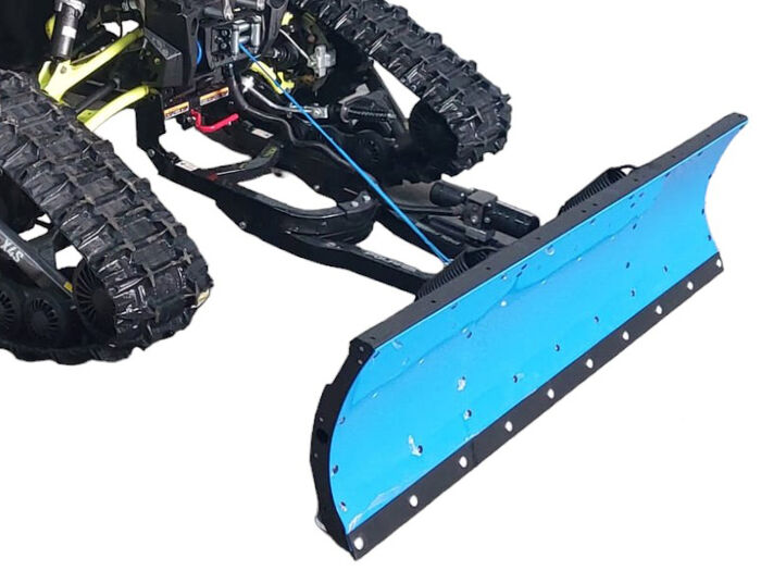 POLARIS PRO SCHNEESCHILD hydraulisch mit Verlängerung für Raupenbetrieb