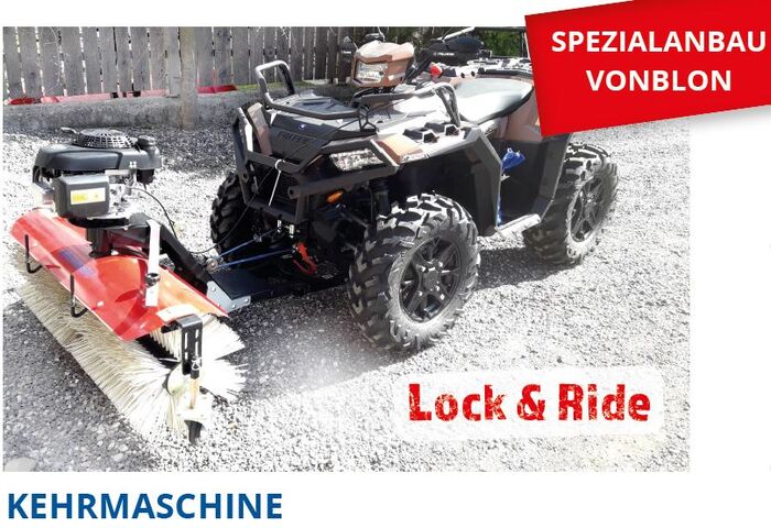 Alpin-Kehrmaschine Polaris Schnellanbau ATV